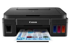 how to reset canon printer g3000