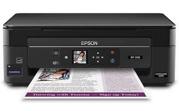 Сброс памперса Epson Expression Home XP-340 и прошивка принтера