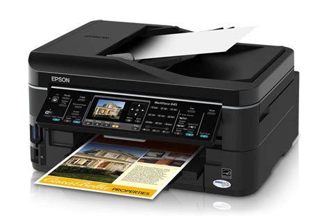 Сброс памперса Epson WorkForce 645 и прошивка принтера